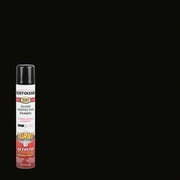 Black, Rust-Oleum Stops Rust Gloss Turbo Protective Enamel Spray Paint-334128, 24 oz, 6 Pack