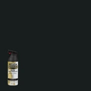 Black, Rust-Oleum Universal All Surface Interior/Exterior Satin Spray Paint, 12 oz