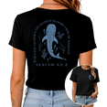 thumbnail image 1 of Black S-5XL Classical Whale Shark Marine Print Tshirt Graphic Tees Shirts Inspirational Tops, 1 of 5