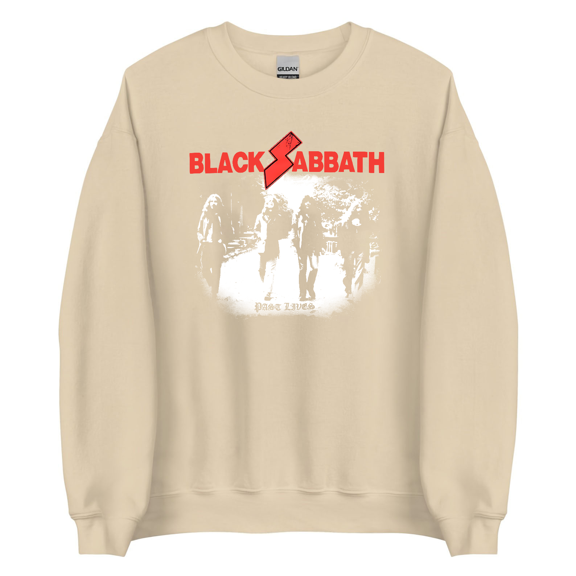 Black SABBATH PAST LIVES NEW Short Sleeve Black All Size Gift Shirt VC253