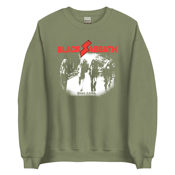 Black SABBATH PAST LIVES NEW Short Sleeve Black All Size Gift Shirt VC253