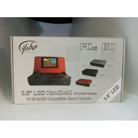 Black SNES FC16 GO Handheld & Wireless Home Console for Super Nintendo