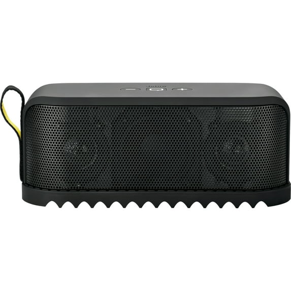 Black SOLEMATE Portable Bluetooth Speaker
