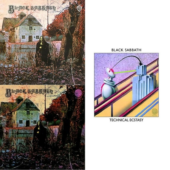 Black Sabbath (180G) & Black Sabbath (LP/CD) (180G) & Technical Ecstasy