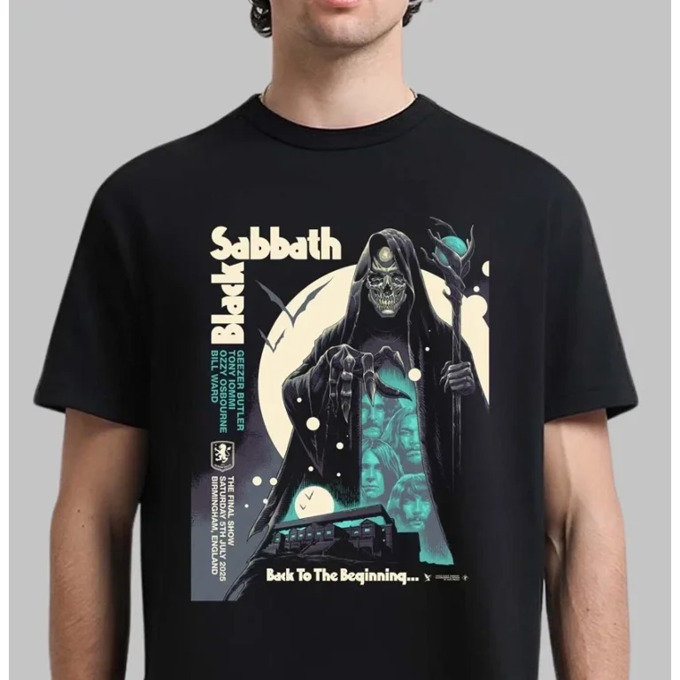 Black Sabbath Back to the beginning Tシャツ Black Sabbath Ozzy Osbourne Back To The Beginning The Final