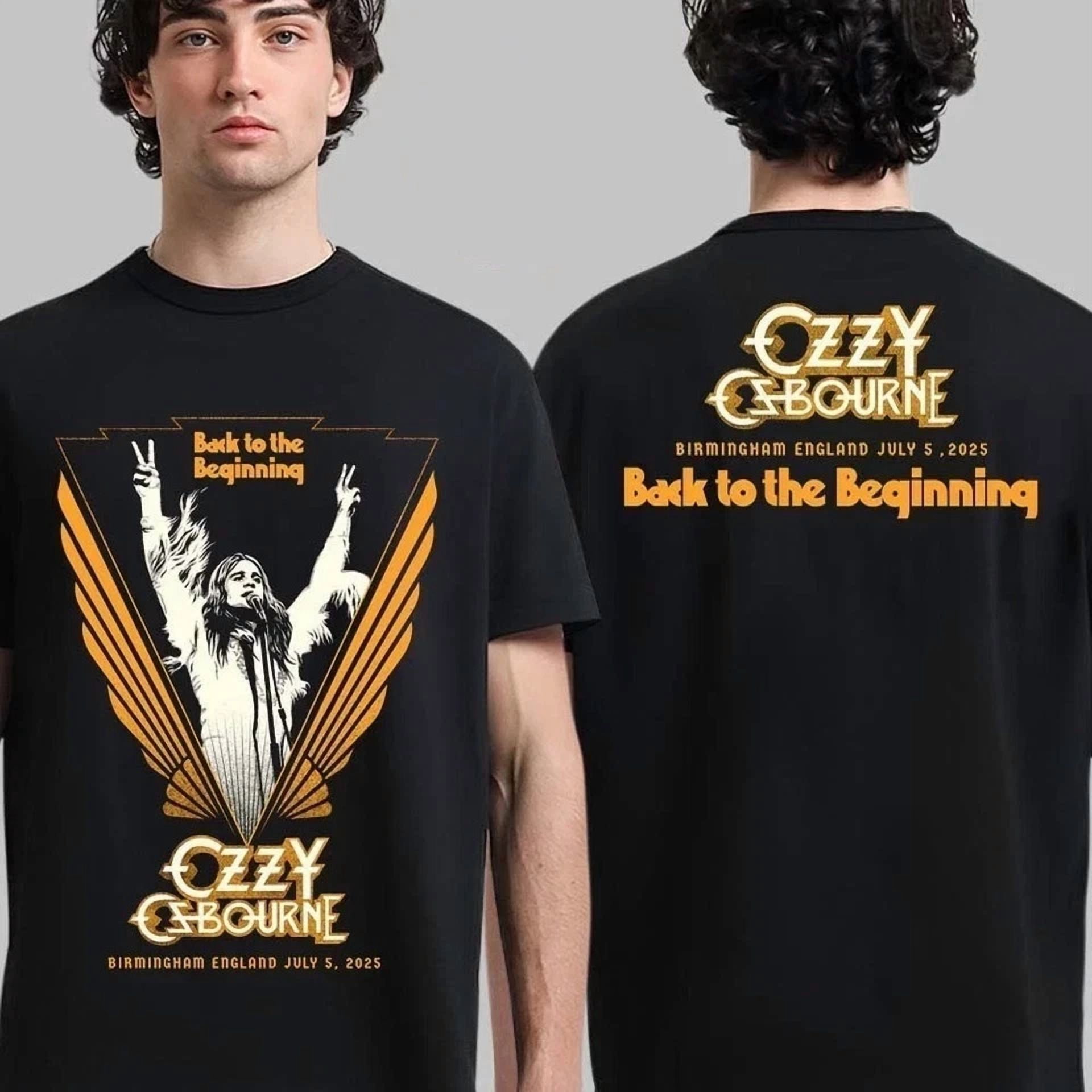 Black Sabbath Back to the beginning Tシャツ BLACK SABBATH Back To The Beginning 2025 T Shirt Full Size S