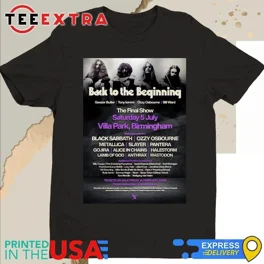 オフィシャル購入 Back to the Beginning Tシャツ Lサイズ ブラックサバスback to the beginning TシャツM・L・X L Back To