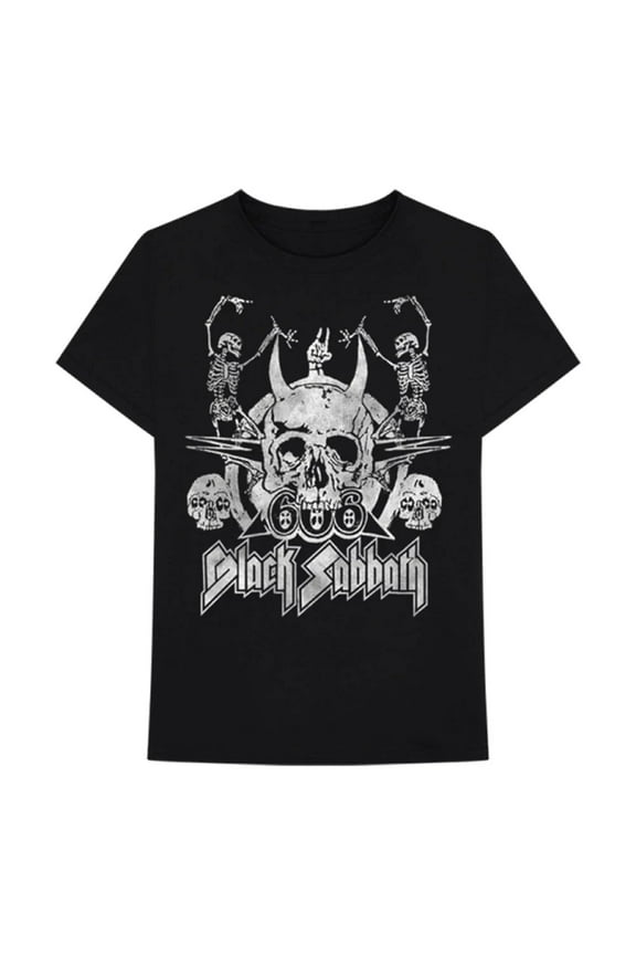 Black Sabbath - Dancing Skeletons Mens T Shirt