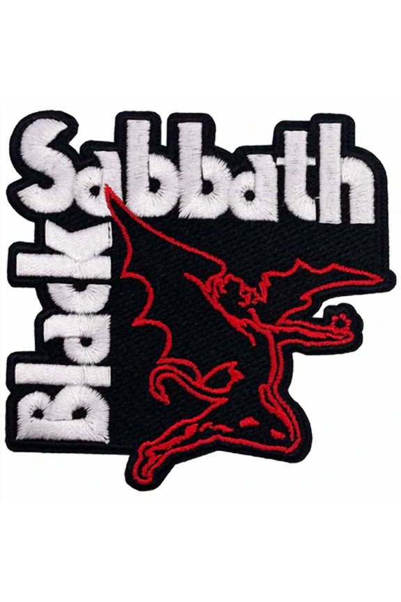 Black Sabbath Demon Logo 3.2"x3.1" Patch
