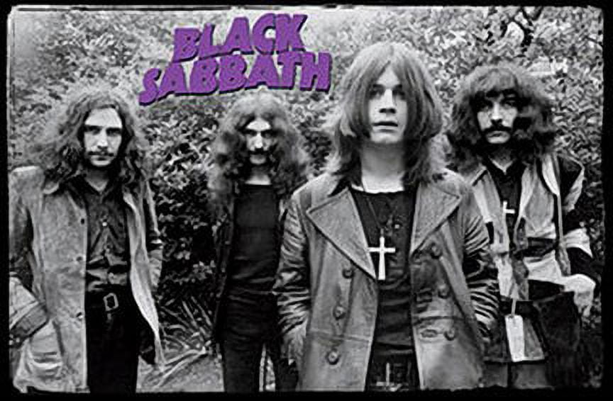 Black Sabbath (Group, Wearing Crosses) Music Poster Print New 24x36