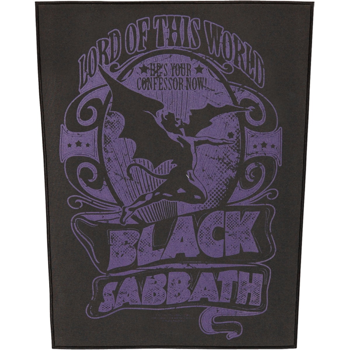 Black Sabbath Lord of This World Back Patch