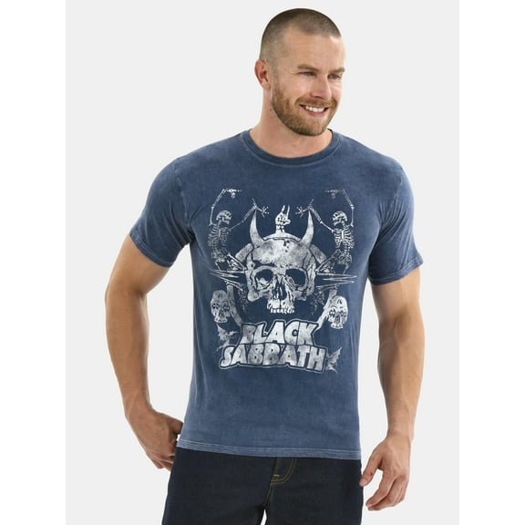 Black Sabbath Men's and Big Men's Graphic Band Tee, Sizes S-3XL