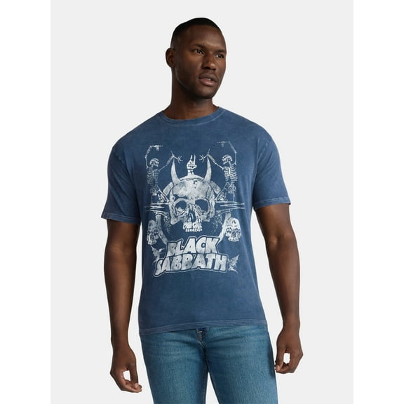 Black Sabbath Men's & Big Men's Graphic T-Shirt, Sizes S-3XL