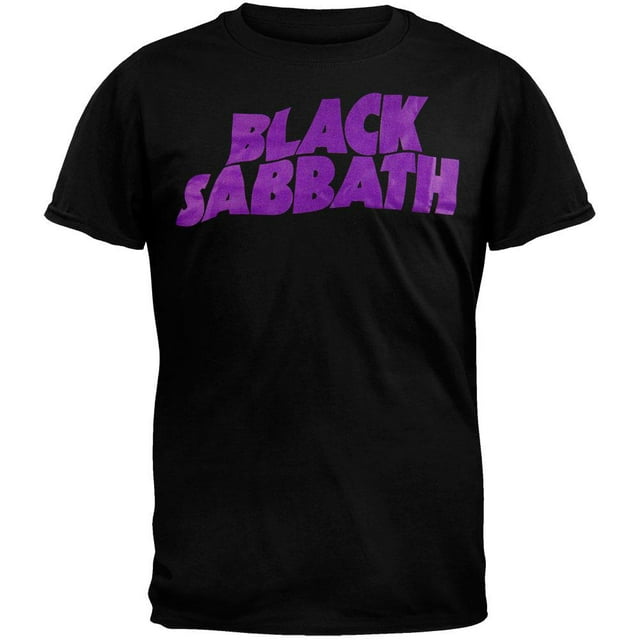Black Sabbath Men's Classic Logo T-shirt Medium Black