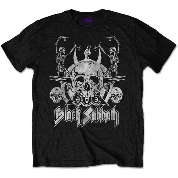 Black Sabbath Men's Dancing T-shirt Small Black