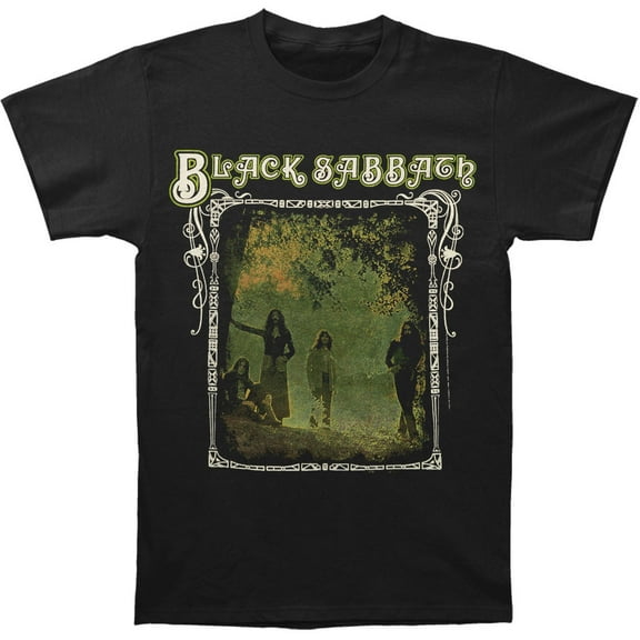 Black Sabbath Men's Photo Framed T-shirt Small Black