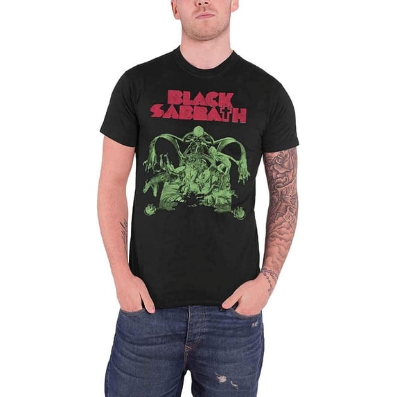 Black Sabbath Men's Sabbath Bloody Sabbath Cutout T-shirt X-Large Black
