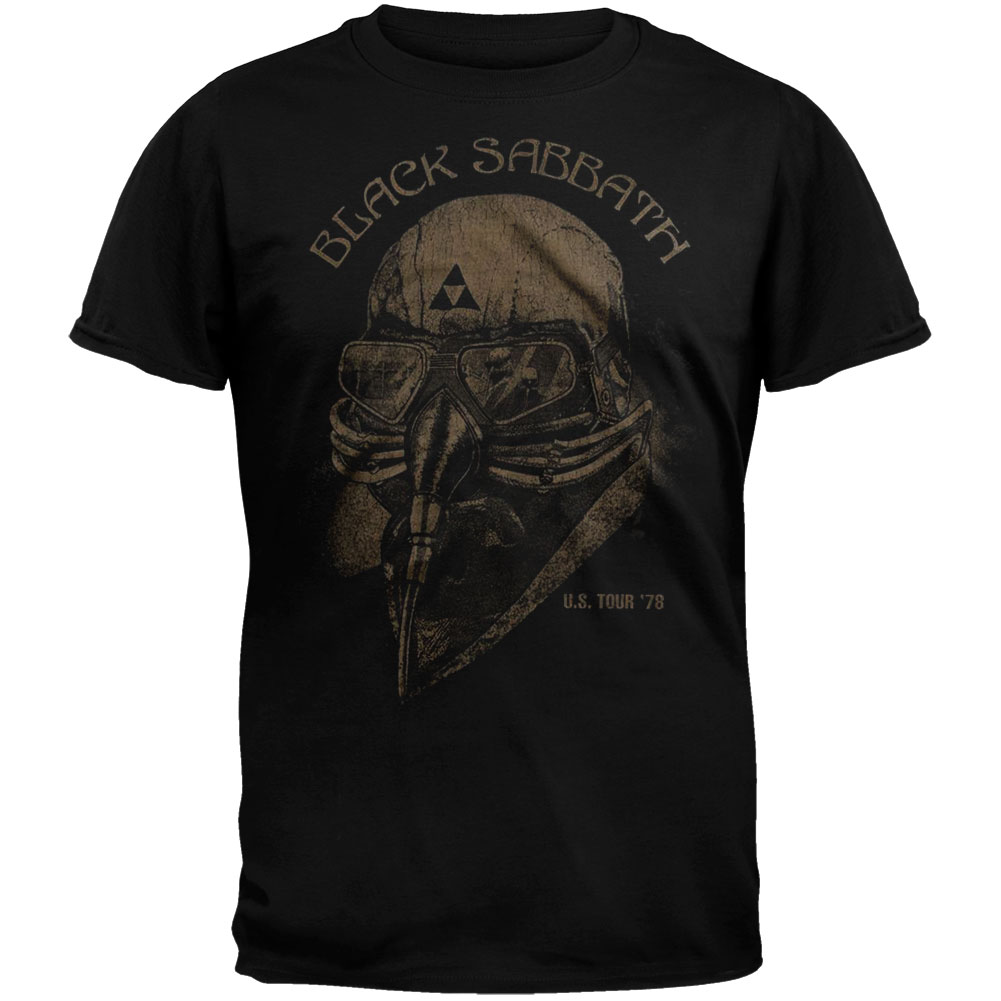 Black Sabbath Men's U.S. Tour '78 T-shirt XX-Large Black - image 1 of 2