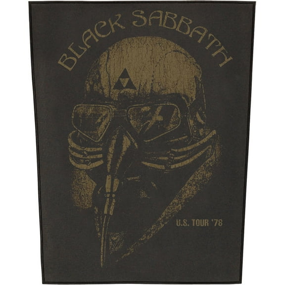 Black Sabbath US Tour 78 Back Patch