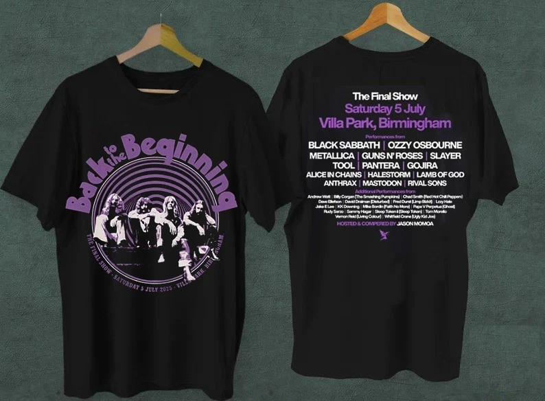 オフィシャル購入 Back to the Beginning Tシャツ Lサイズ Black