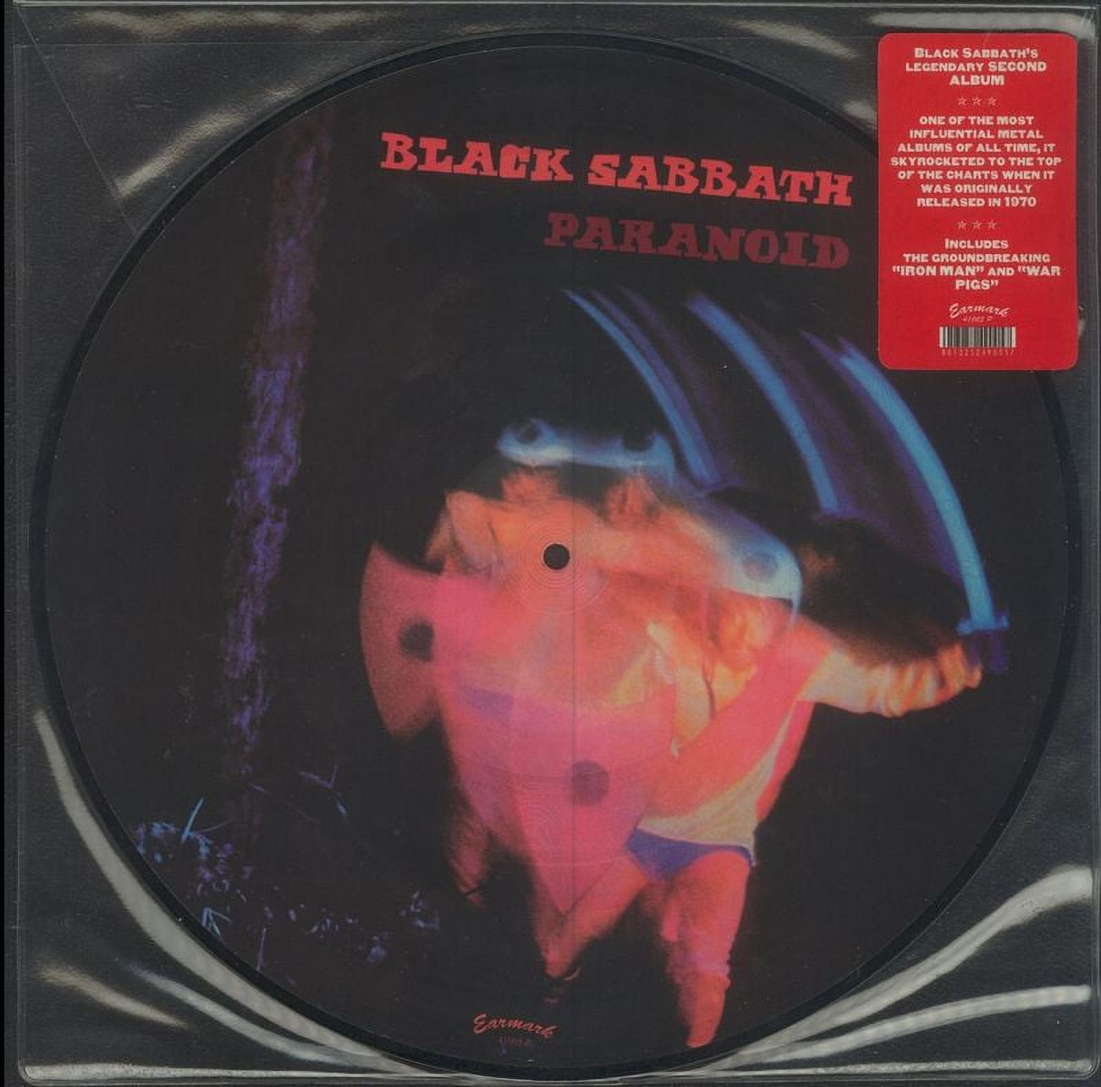Black Sabbath Paranoid LP Picture Disc