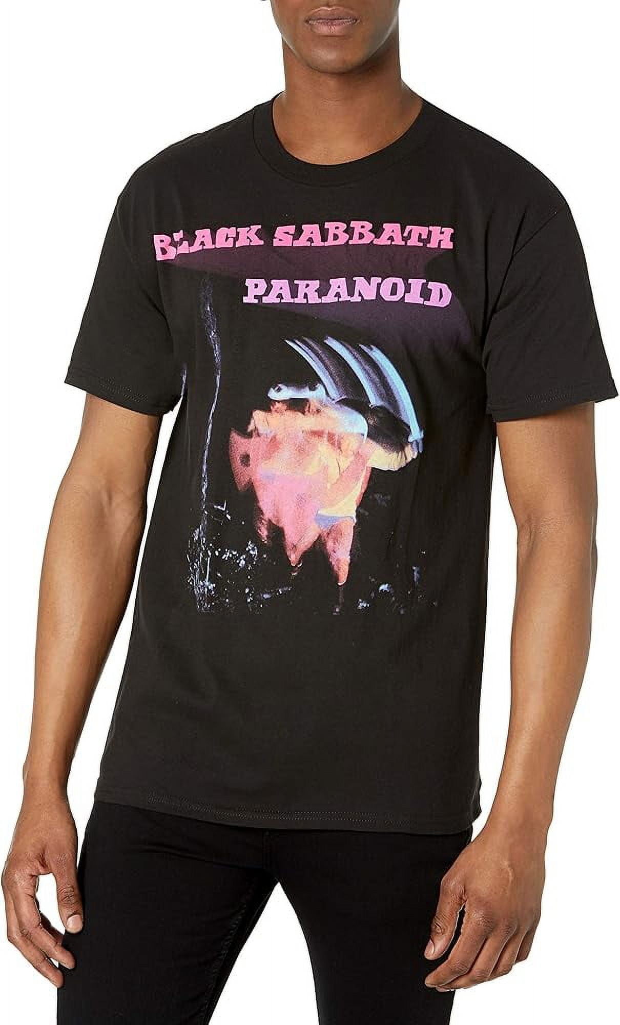 Black Sabbath Paranoid Motion Trails T-Shirt - Offizielles Band Merchandise
