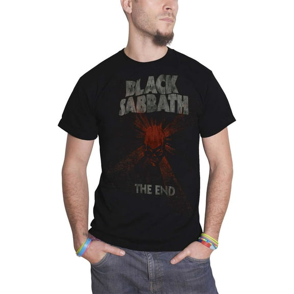 Black Sabbath The End World Tour Mushroom Cloud T Shirt