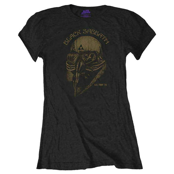 Black Sabbath US Tour 1978 Skinny Fit T Shirt