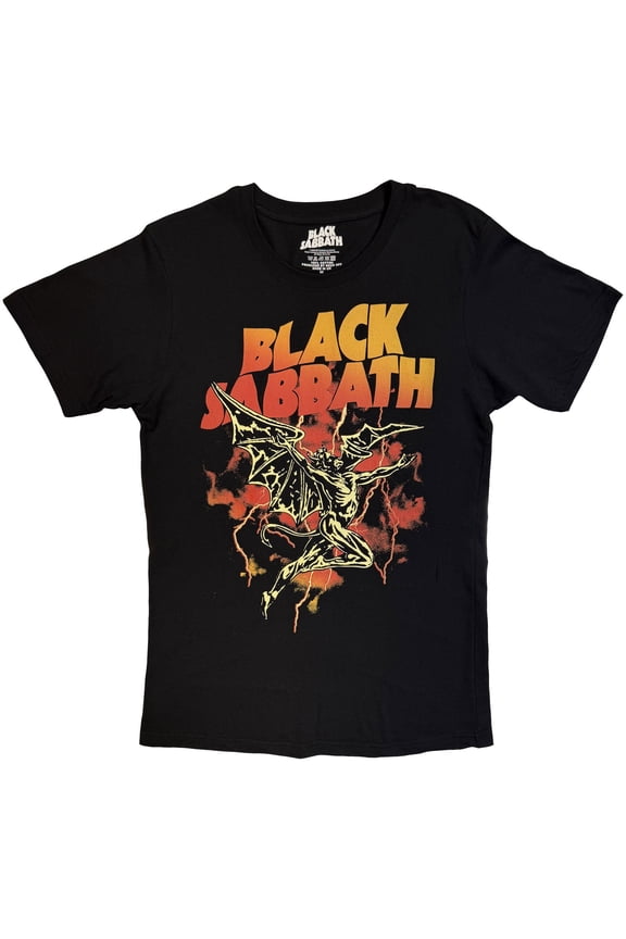 Black Sabbath Unisex T-Shirt: Nordstorm Henry (Black)