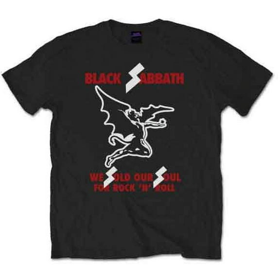 Black Sabbath Unisex T-Shirt Sold our Soul (Large)