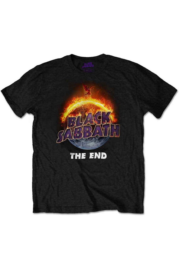 Black Sabbath Unisex T-Shirt The End (Large)
