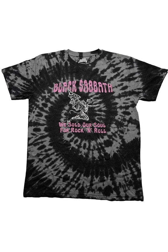 Black Sabbath Unisex T-Shirt We Sold Our Soul For Rock N' Roll (Wash Collection) (X-Large)