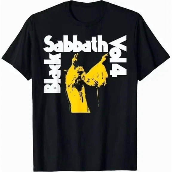 Black Sabbath Vol 4 Unisex T-Shirt Fullsize S-5Xl