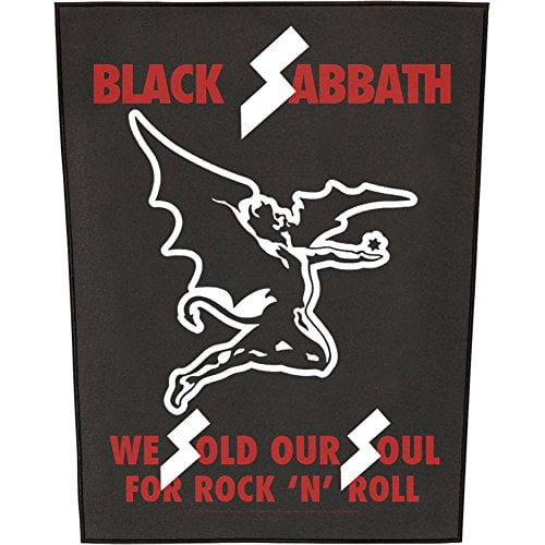 Black Sabbath We Sold Our Souls Backpatch