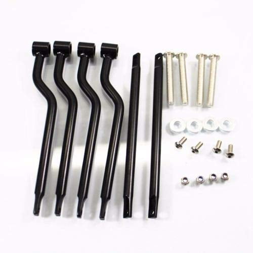 Chrome 24cm Saddlebag Support Bar Mount – Fits Kawasaki Vulcan VN 900 – Left Side