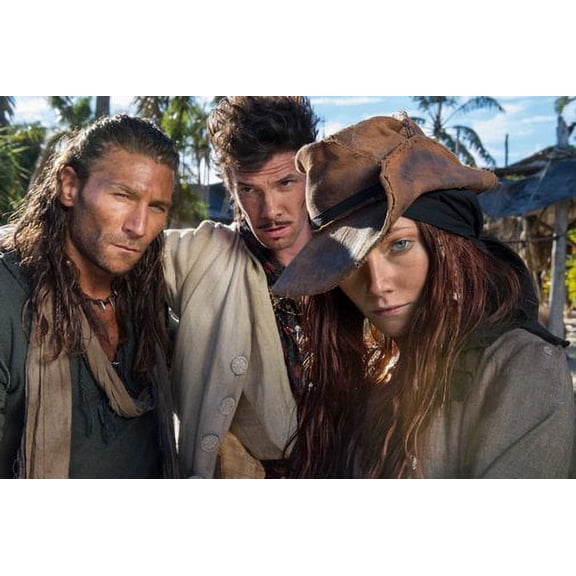 Black Sails Poster 12x16 Print on Metal Sign 12in x 16in #156475 Multi-Color Square Adults Z Posters