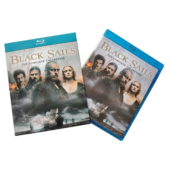Black Sails - The Complete Series, Seasons 1-4 (BR, 8-Disc in Set)