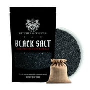 Sea Salt Superstore Witches & Wiccan Ritual Protection Black Salt, 5 Ounce Gluten-free