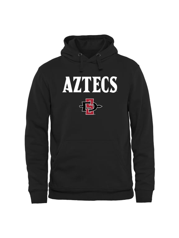 Black San Diego State Aztecs Proud Mascot Pullover Hoodie