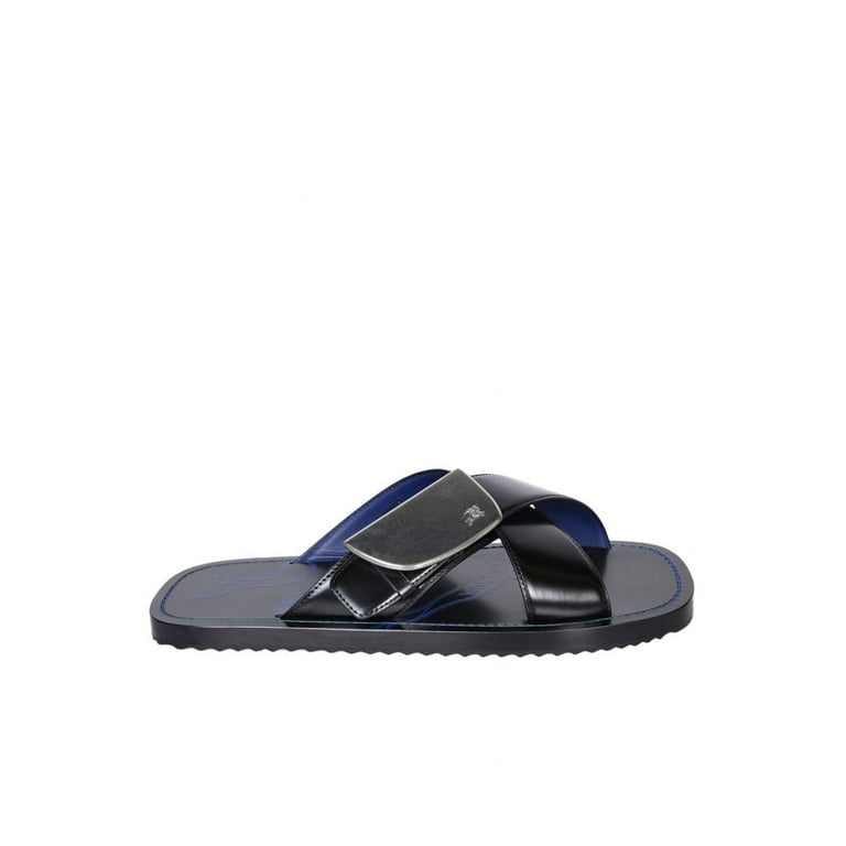Burberry flip flops hotsell