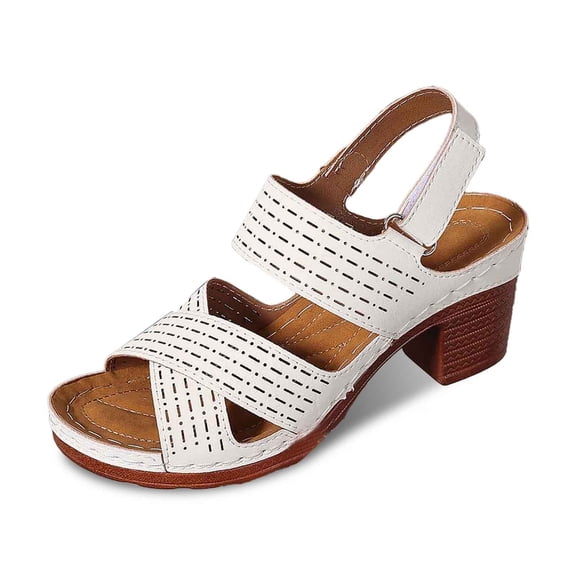 Black Sandals Women Womens Dress Sandals Size 11 Borne Womens Colorful for Women Heels Rose for Flat Flat with Straps Beach Shoes Women's Slippers Seaside One Slipper White 9.5
