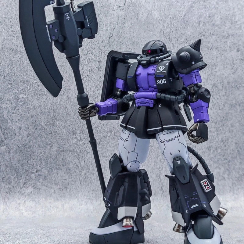 Black Sanrensei Zaku Hg 1/144 Gto Mark Rabbit Mk-Ii Assemble Model ...