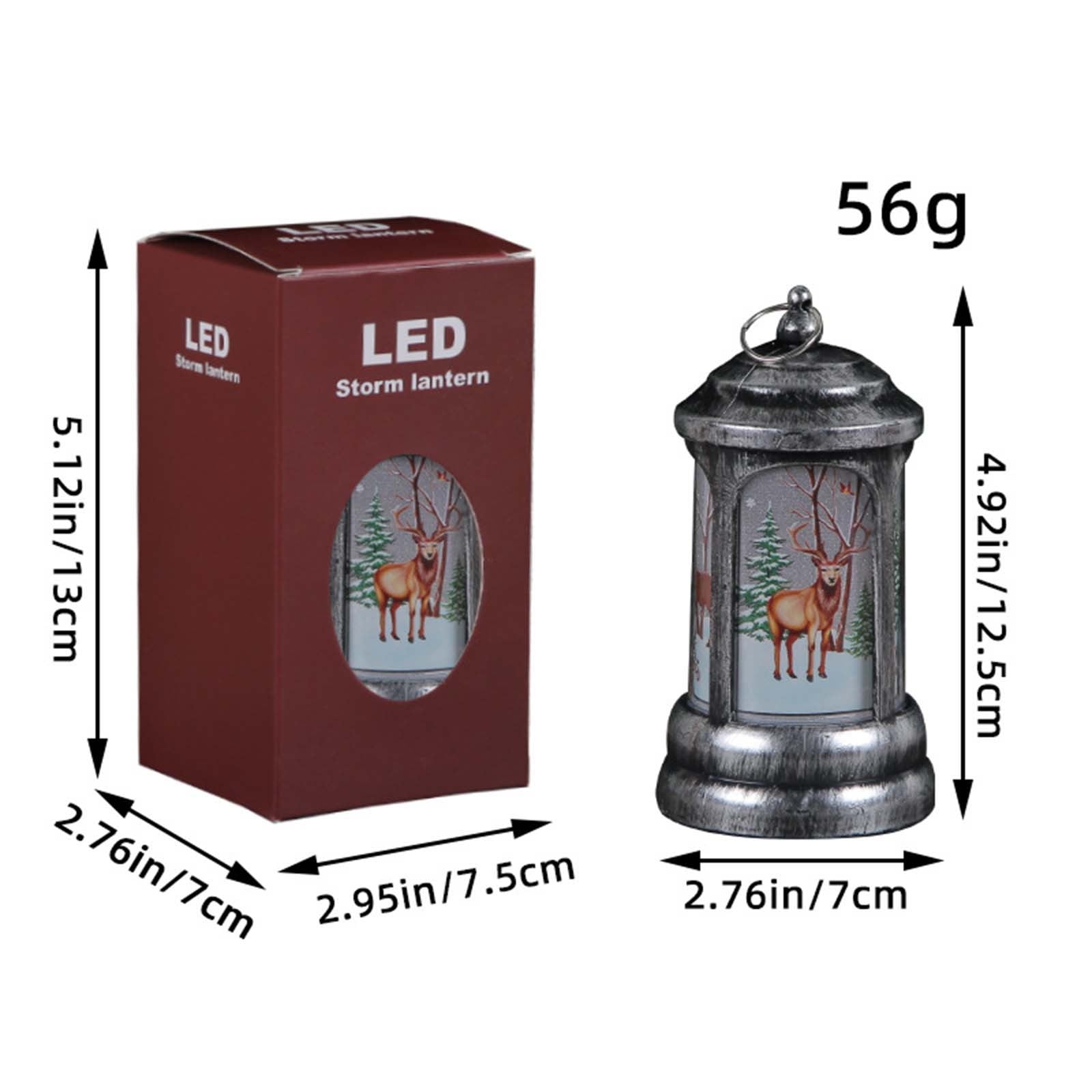 Black Santa Christmas Snow Globes Lantern with 8 Musics Lighted & Timer Glitters USB/Battery Operated African American Christmas Decorations Snowglobe Home Decor for Kid Adult