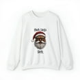 thumbnail image 1 of Black Santa Sleigh Unisex Heavy Blend™ Crewneck Sweatshirt, 1 of 7