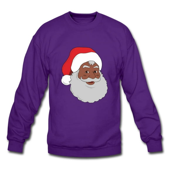 Black Santa Unisex Sweatshirt