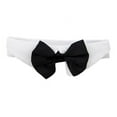 thumbnail image 1 of Black Satin Bowtie Collar by Doggie Design - Medium, 1 of 2