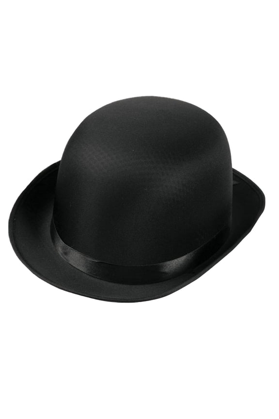 Deluxe Satin Derby - Black