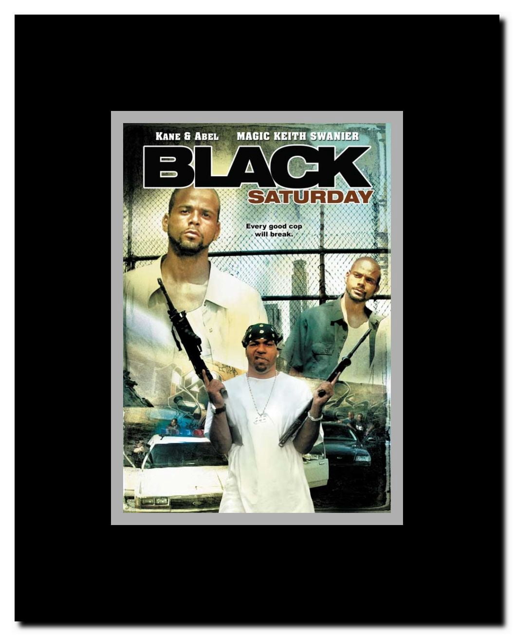 Black Saturday Framed Movie Poster