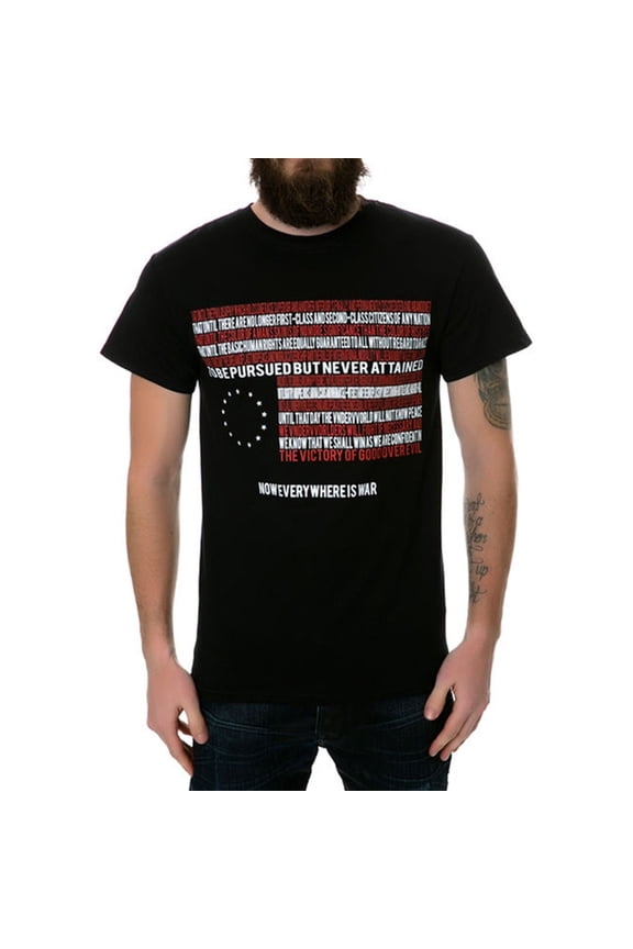 Mens Everywhere T Graphic T-Shirt, Black, Medium