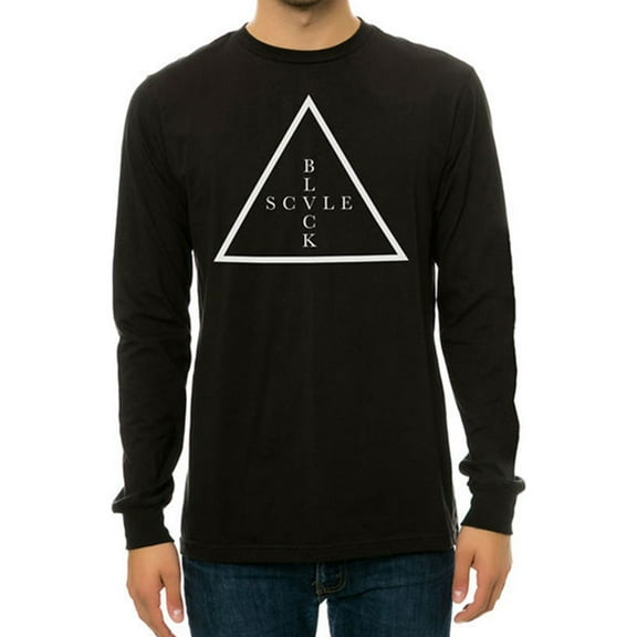 Black Scale Mens The Addition Ls Graphic T-Shirt